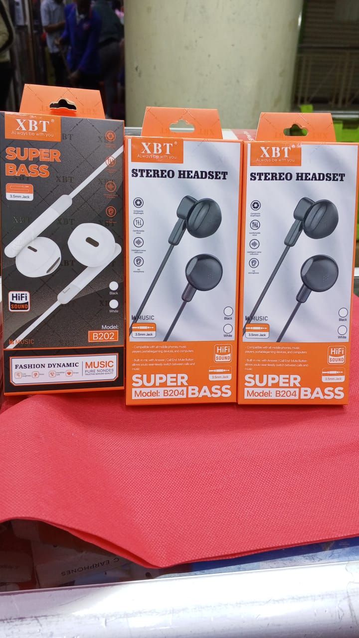 XBT Super Bass earphones