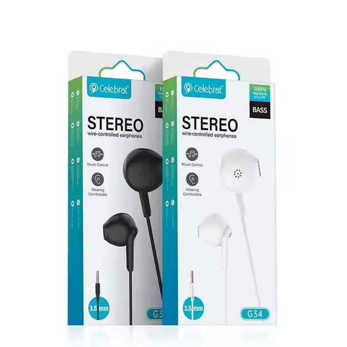 Celebrat earphones G34