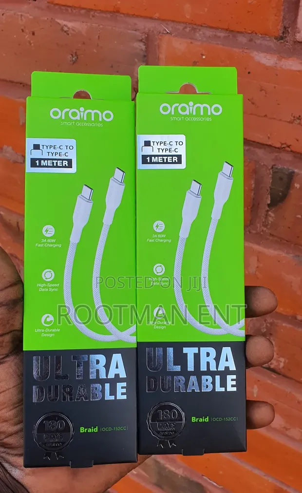 Oraimo Original Type C Cable (black)