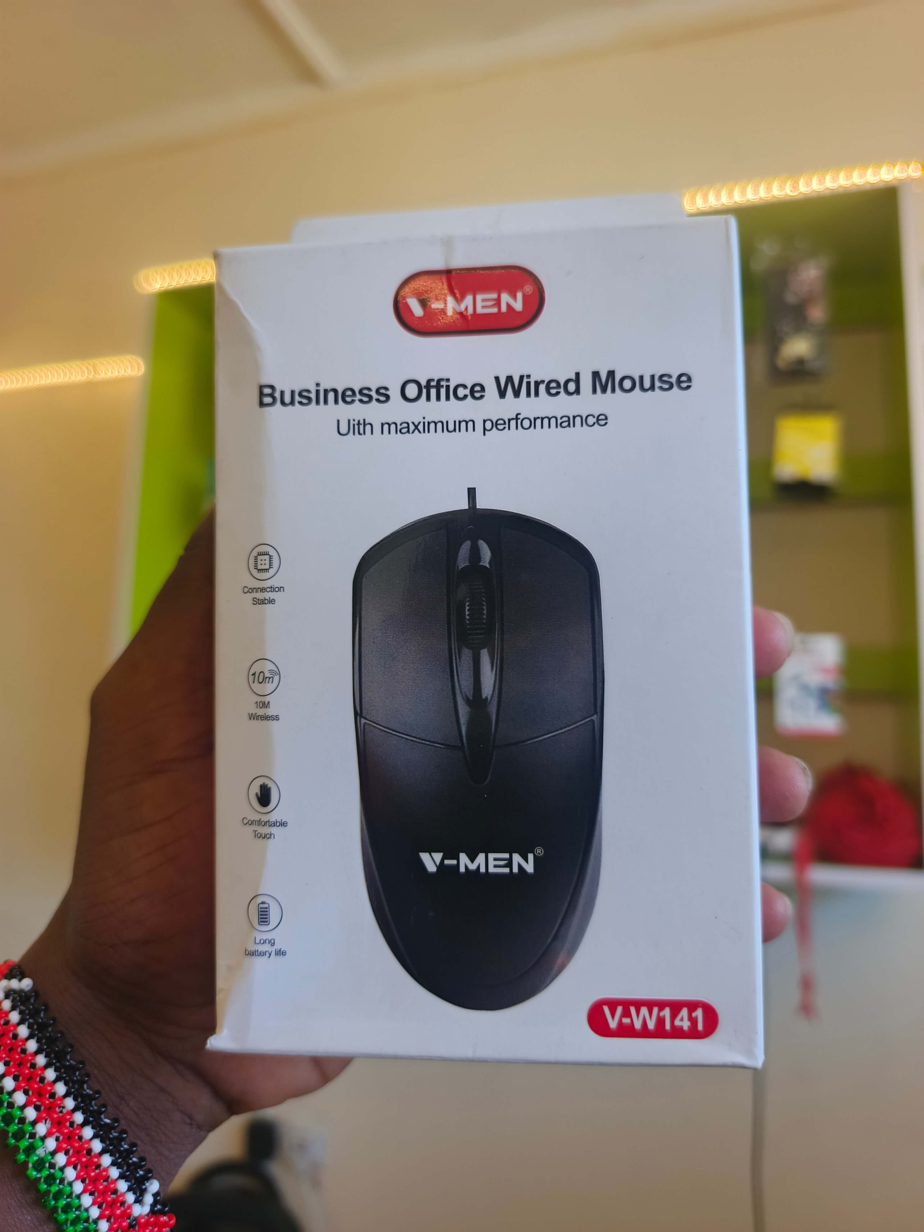 V-MEN High Performance Business Office Wired Mouse V-W141